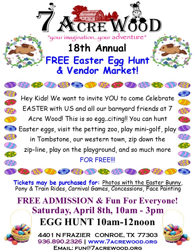 Easter Egg Hunt Flyer 2023